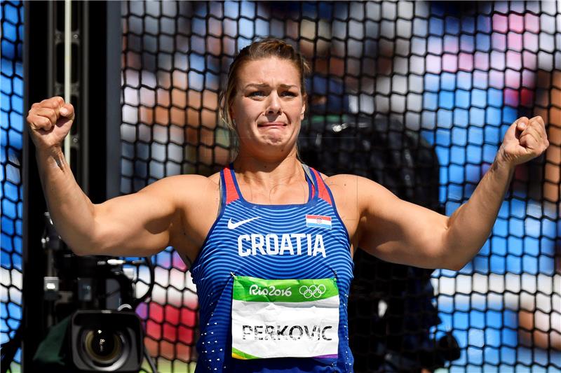 Croatia's Perkovic wins discus throw at Paris Diamond League