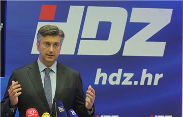 Plenković održao tiskovnu konferenciju