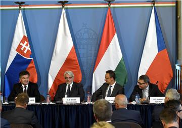 HUNGARY V4 FOREIGN MINISTERS