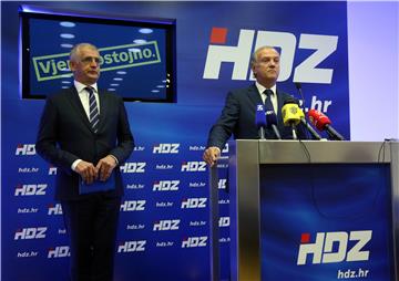 Konferencija za medije o pravosuđu u izbornom programu HDZ-a