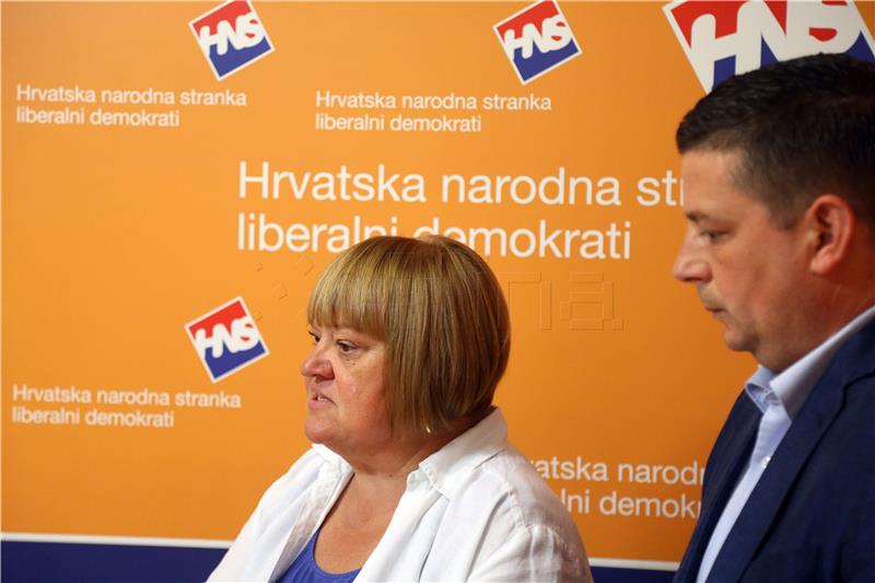 Konferencija za novinare HNS-a "Muzej neispunjenih obećanja - novi postav"