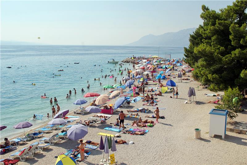 Turisti u Baškoj Vodi