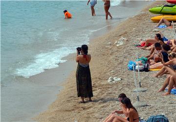 Dubrovnik: Turisti na plaži Banje