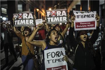 BRAZIL GOVERNMENT CRISIS PROTEST