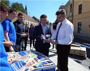 Plenković u obilasku III. izborne jedinice posjetio Krapinu