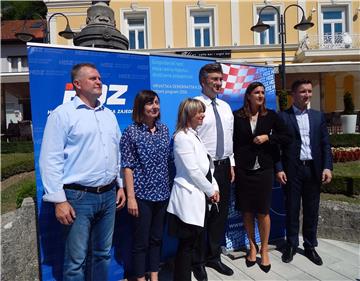 Plenković u obilasku III. izborne jedinice posjetio Krapinu