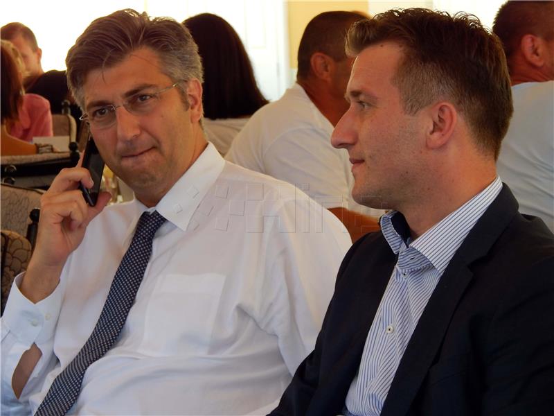 Plenković u obilasku III. izborne jedinice posjetio Krapinu