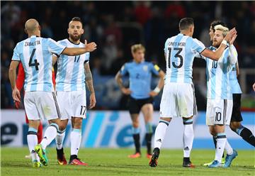 ARGENTINA SOCCER FIFA WORLD CUP 2018 QUALIFICATION