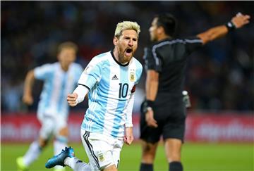 ARGENTINA SOCCER FIFA WORLD CUP 2018 QUALIFICATION