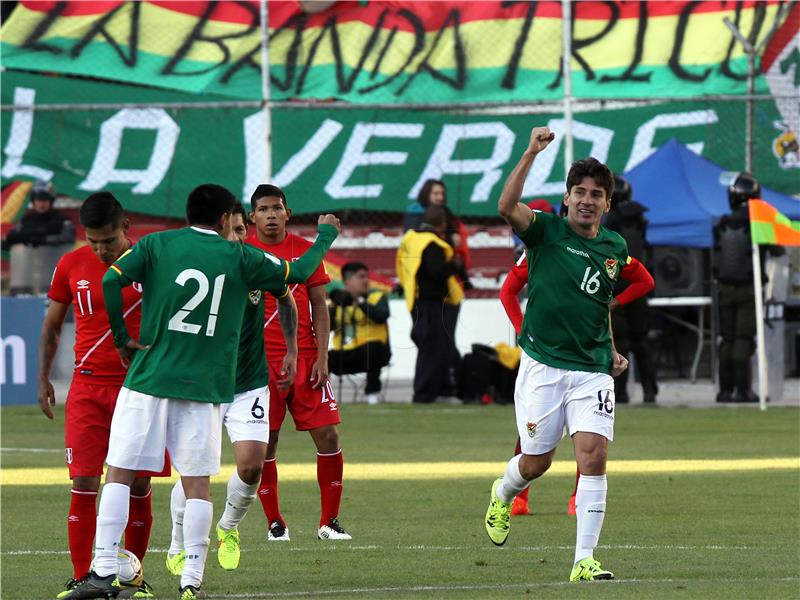 BOLIVIA SOCCER FIFA WORLD CUP 2018 QUALIFICATION