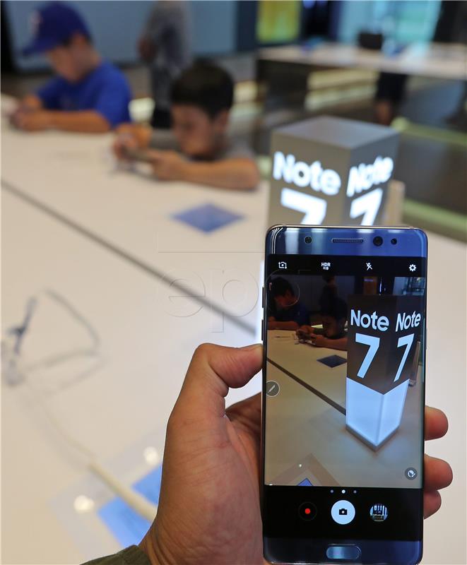 Samsung zaustavio prodaju modela Galaxy Note 7   