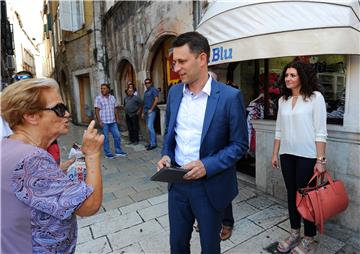 Split: Konferencija za medije Petrova i kandidata Mosta u X. izbornoj jedinici