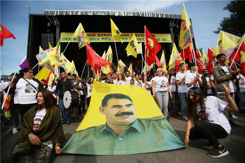 GERMANY KURDS DEMO