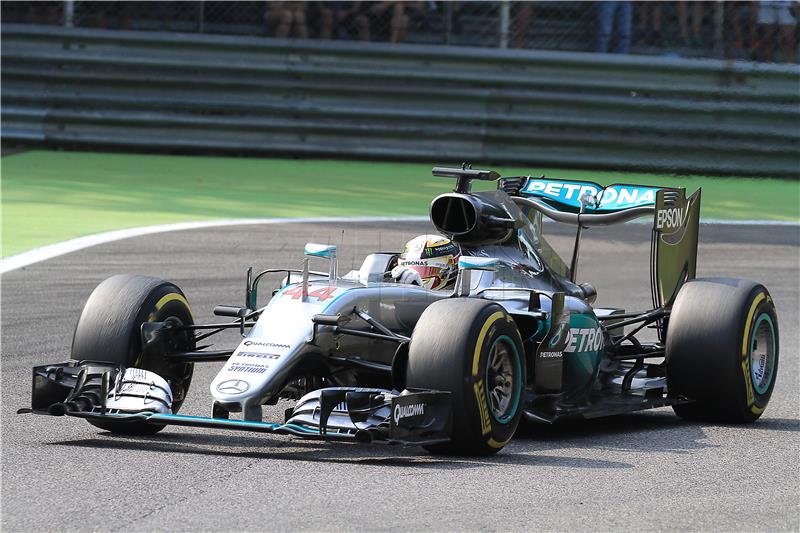 VN Italije: Hamilton starta s prve pozicije