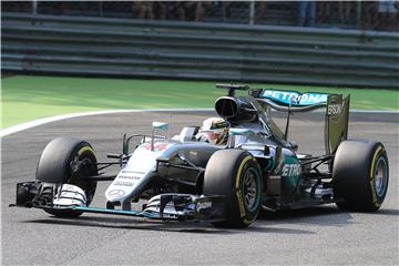 VN Italije: Hamilton starta s prve pozicije