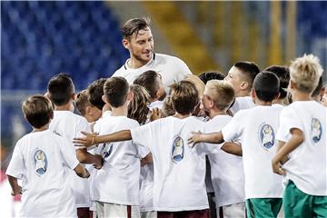 ITALY SOCCER CHARITY MATCH EARTHQUAKE