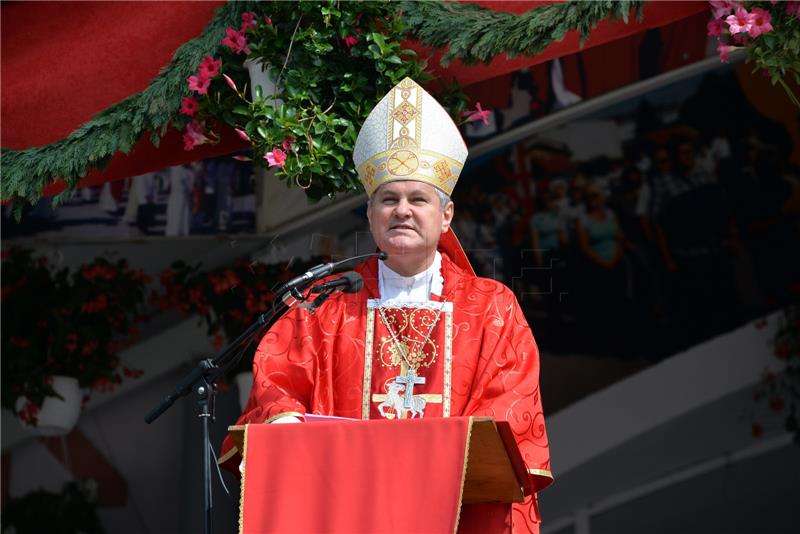 Biskup Košić u Ludbregu: Vjernici imaju načela kojima se vode i pridonose dobru Domovine