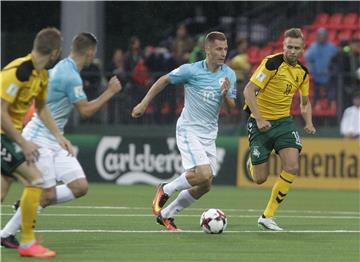 LITHUANIA SOCCER FIFA WORLD CUP 2018 QUALIFYING