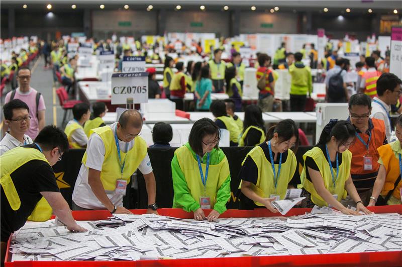 CHINA HONG KONG ELECTIONS