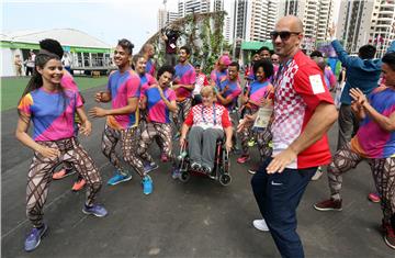 POI RIO2016: Svečanost podizanja zastave u Paraolimpijskom selu