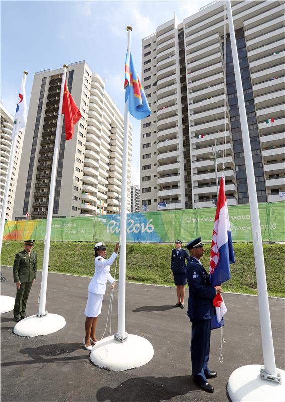 POI RIO2016: Svečanost podizanja zastave u Paraolimpijskom selu