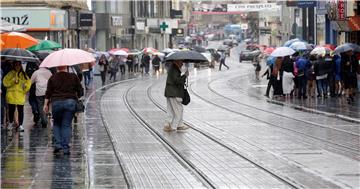 Kisni dan u Zagrebu