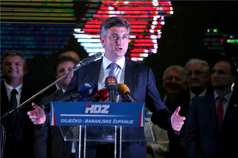 IZBORI 2016. Plenković: naši kandidati zaslužuju priliku za novi početak