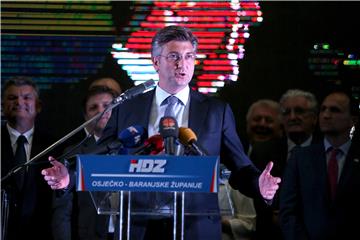 IZBORI 2016. Plenković: naši kandidati zaslužuju priliku za novi početak