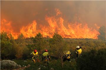 FRANCE CASSIS MARSEILLE FIRE