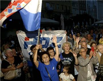 Rijeka: Plenković i kandidati s HDZ-ove liste za VIII. izbornu jedinicu održali su predizborni skup