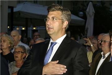 Rijeka: Plenković i kandidati s HDZ-ove liste za VIII. izbornu jedinicu održali su predizborni skup