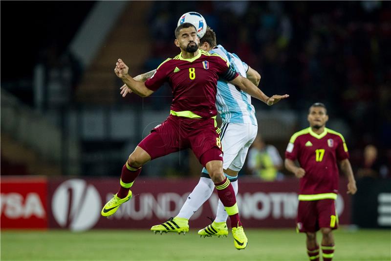 VENEZUELA SOCCER FIFA WORLD CUP 2018 QUALIFICATION