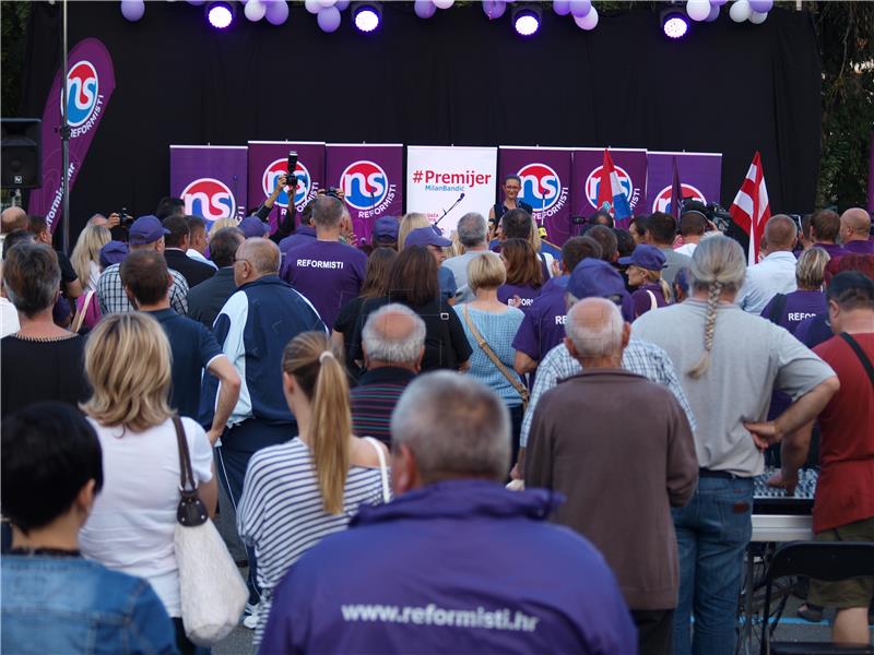 IZBORI 2016. Završni skup koalicije Za premijera za III. izbornu jedinicu