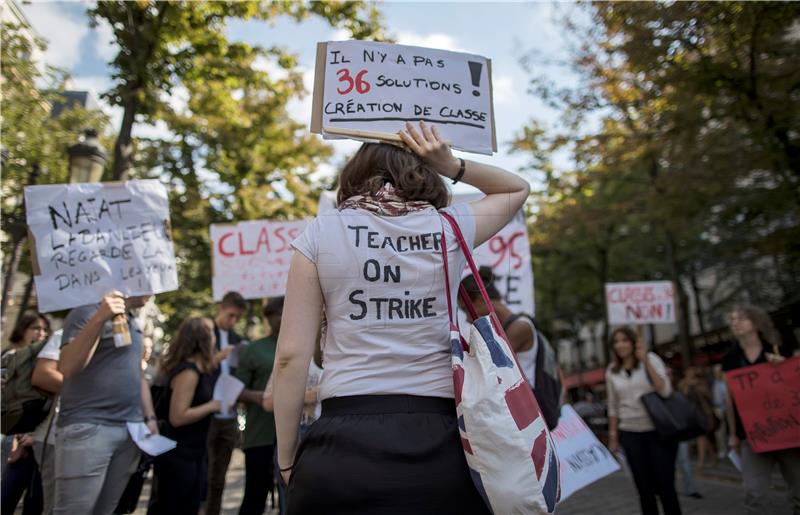 FRANCE EDUCATION PROTEST