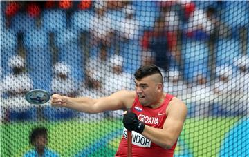 POI RIO2016: Velimir Šandor u bacanju diska