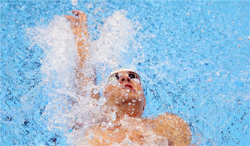 POI RIO2016: Dino Sinovčić peti na 100 metara leđno