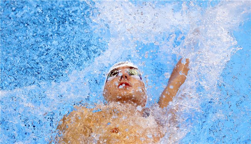 POI RIO2016: Dino Sinovčić peti na 100 metara leđno