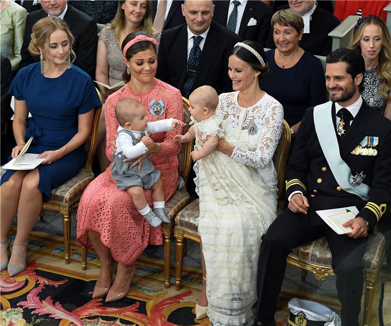 SWEDEN ROYALTY CHRISTENING