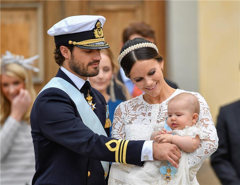 SWEDEN ROYALTY CHRISTENING