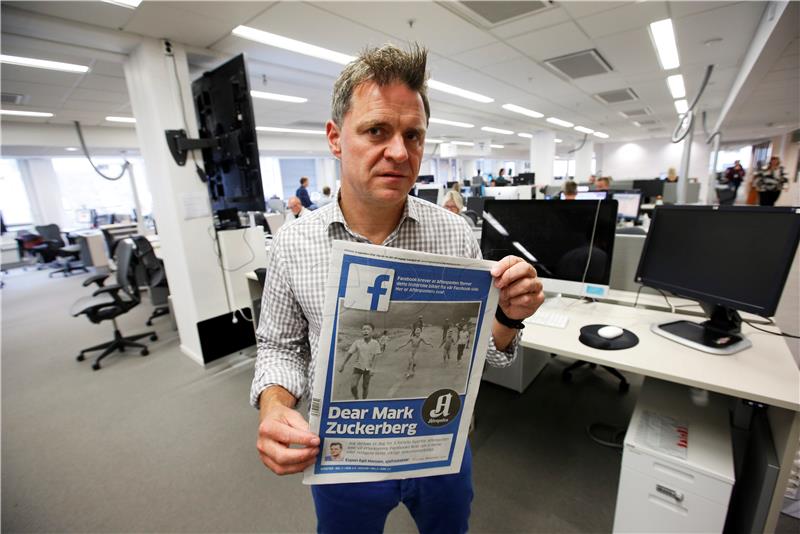 NORWAY MEDIA AFTENPOSTEN FACEBOOK VIETNAM WAR