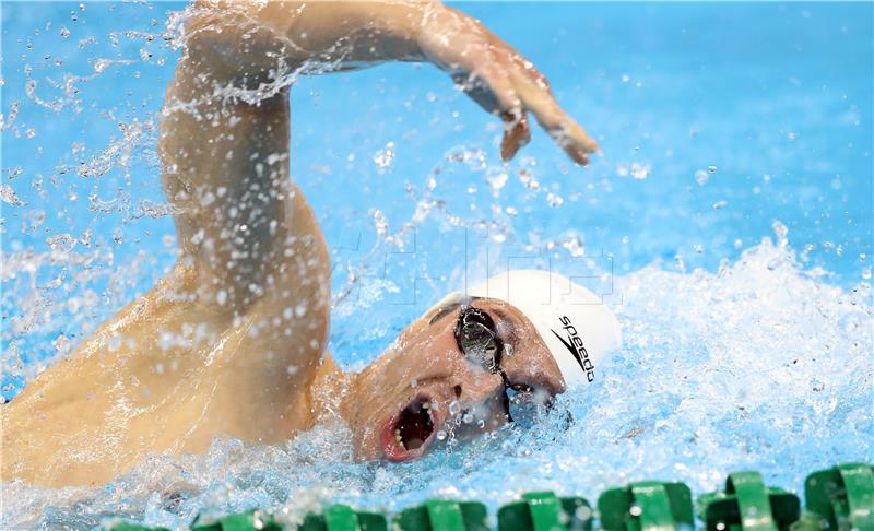 POI RIO2016: Kristijan Vincetić šesti na 400 metara slobodno