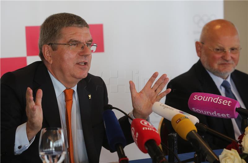 Predsjednik MOO-a Thomas Bach održao konferenciju za medije