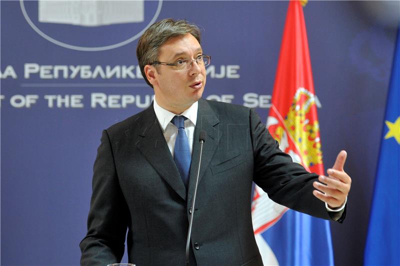 Vucic wants to compete with Croatia in economy, not insults