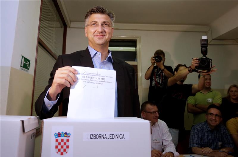 Plenkovic urges citizens to vote and give next MPs strongest legitimacy possible