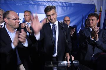 HDZ: Plenković se obratio javnosti