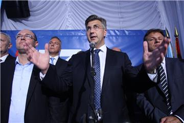 HDZ: Plenković se obratio javnosti