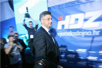 HDZ: Plenković se obratio javnosti