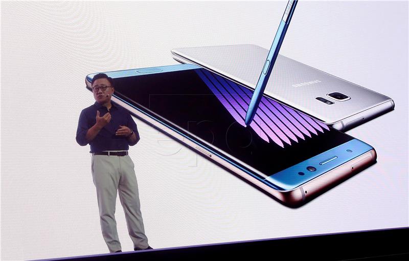 Opoziv Galaxy Note 7 telefona izazvao oštar pad dionica Samsunga 