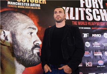 BRITAIN BOXING HEAVYWEIGHT FURY KLITSCHKO