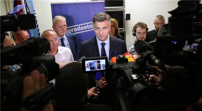 IZBORI 2016. Plenković: U 17 sati razgovori između HDZ-a i Mosta